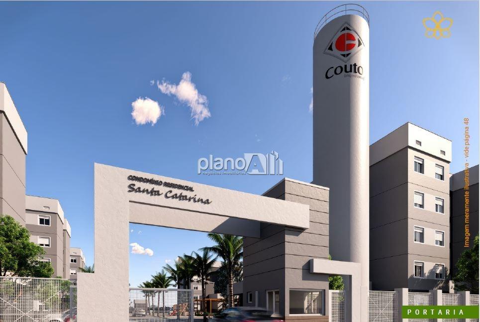 Apartamento Santa Catarina à venda, com 42,49m², 2 quartos - Jardim Betânia - Cachoeirinha / RS por R$ 215.000,00: 