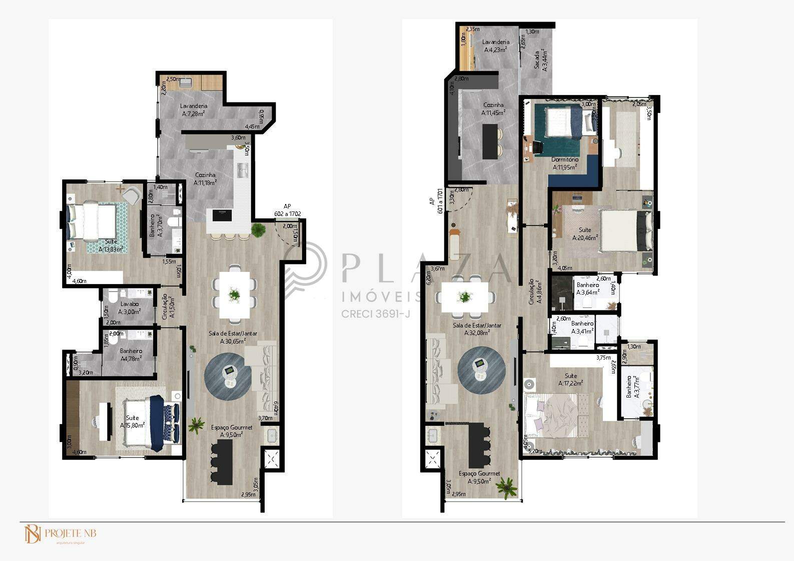 Apartamento à venda com 3 quartos, 141m² no Centro em Chapecó - Foto 5