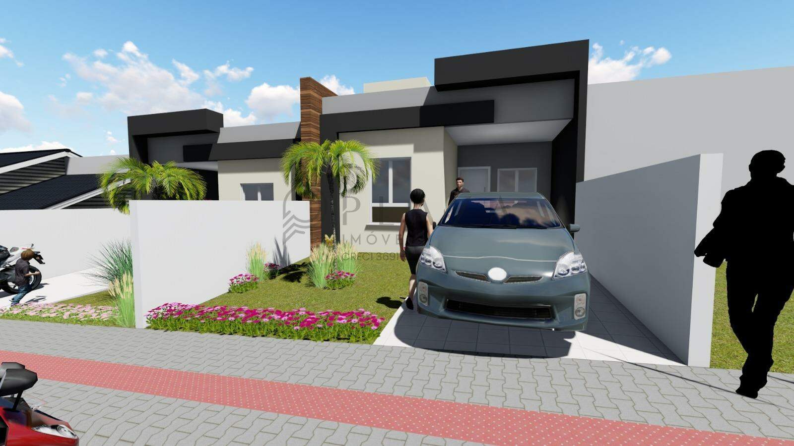 Casa Geminada à venda com 2 quartos, 66m² no Desbravador em Chapecó - Foto 3