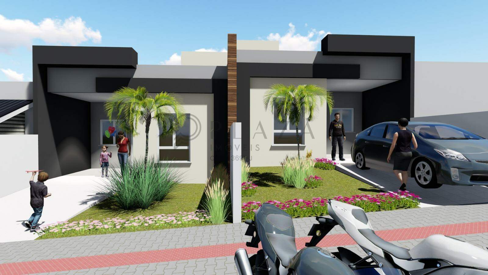 Casa Geminada à venda com 2 quartos, 66m² no Desbravador em Chapecó - Foto 4