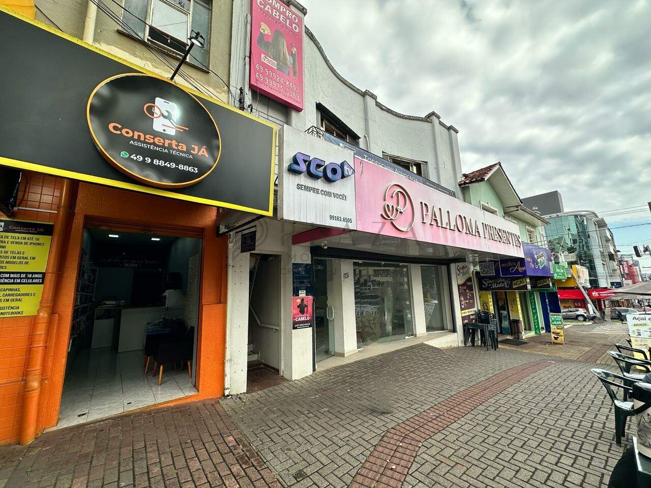 Sala Comercial para alugar com 120m² no Centro em Chapecó – Foto 1