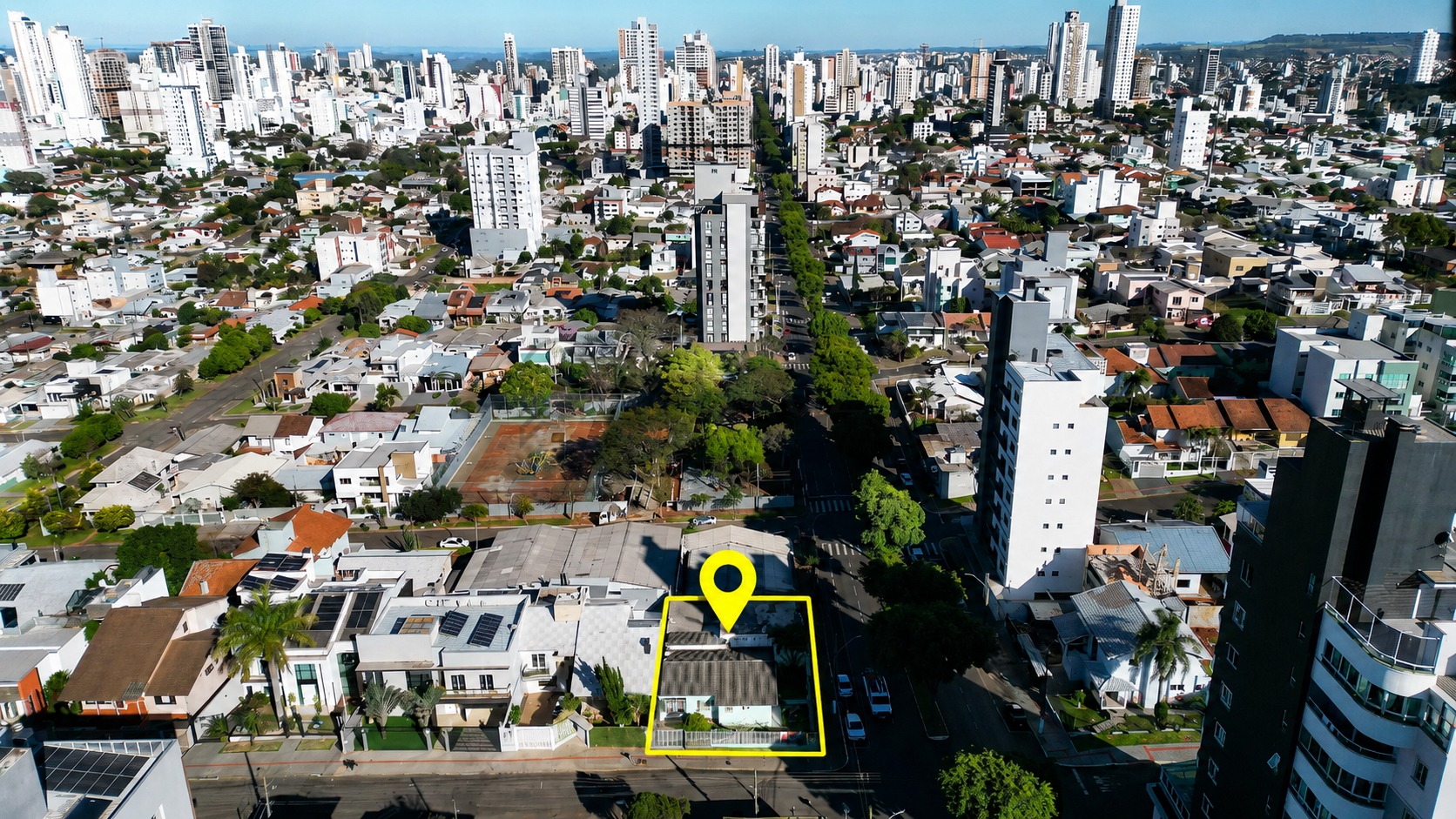 Terreno à venda com 382m² no Presidente Médici em Chapecó - Foto 1