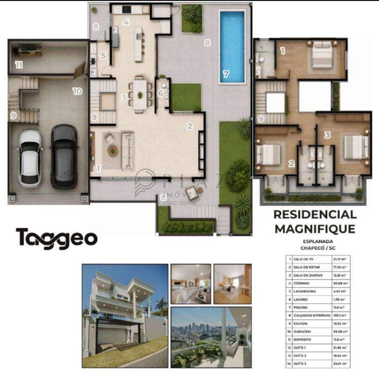 Casa à venda com 3 quartos, 270m² no Esplanada em Chapecó - Foto 7