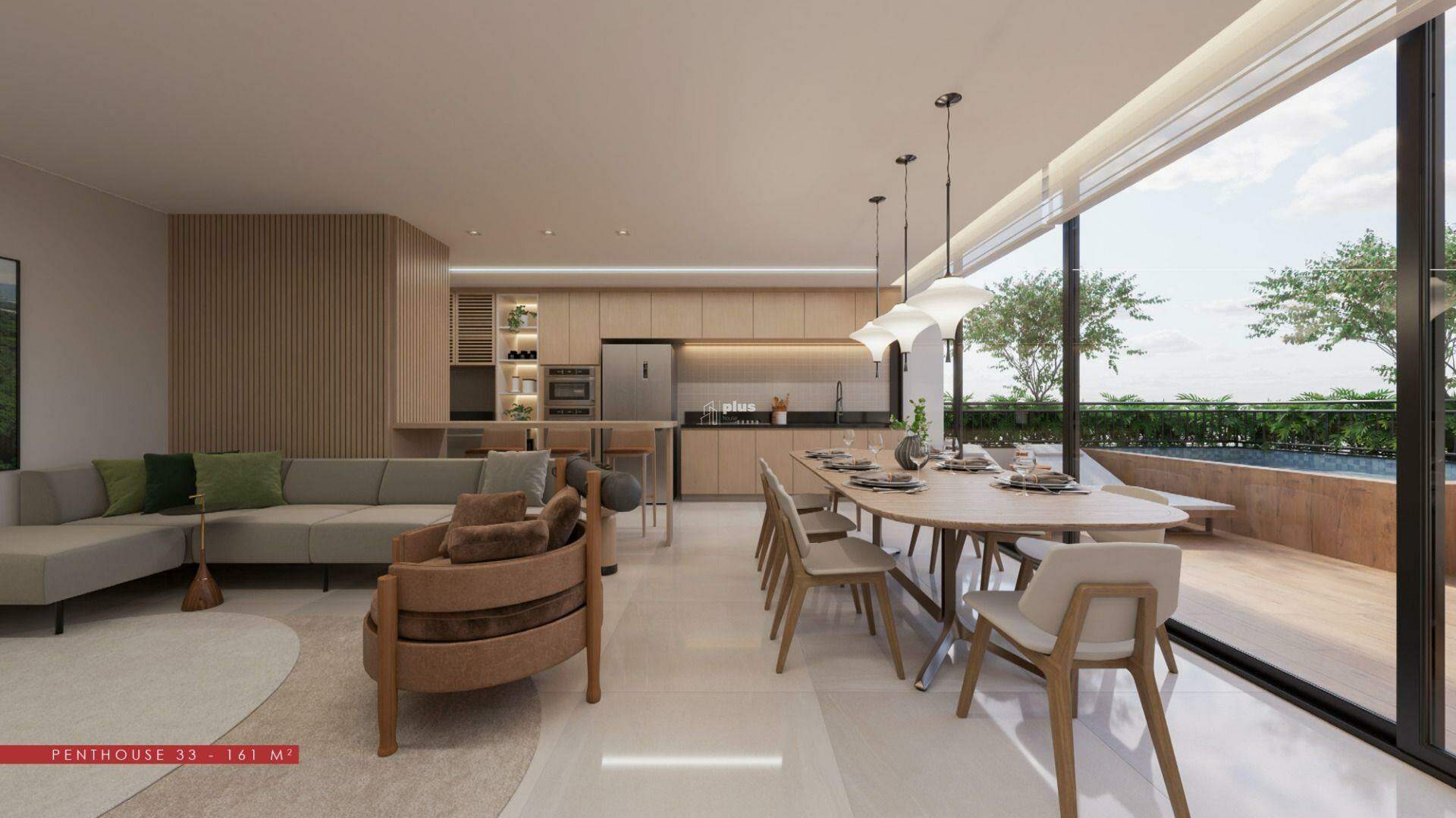 Penthouse à venda no Plano Diretor Sul: 