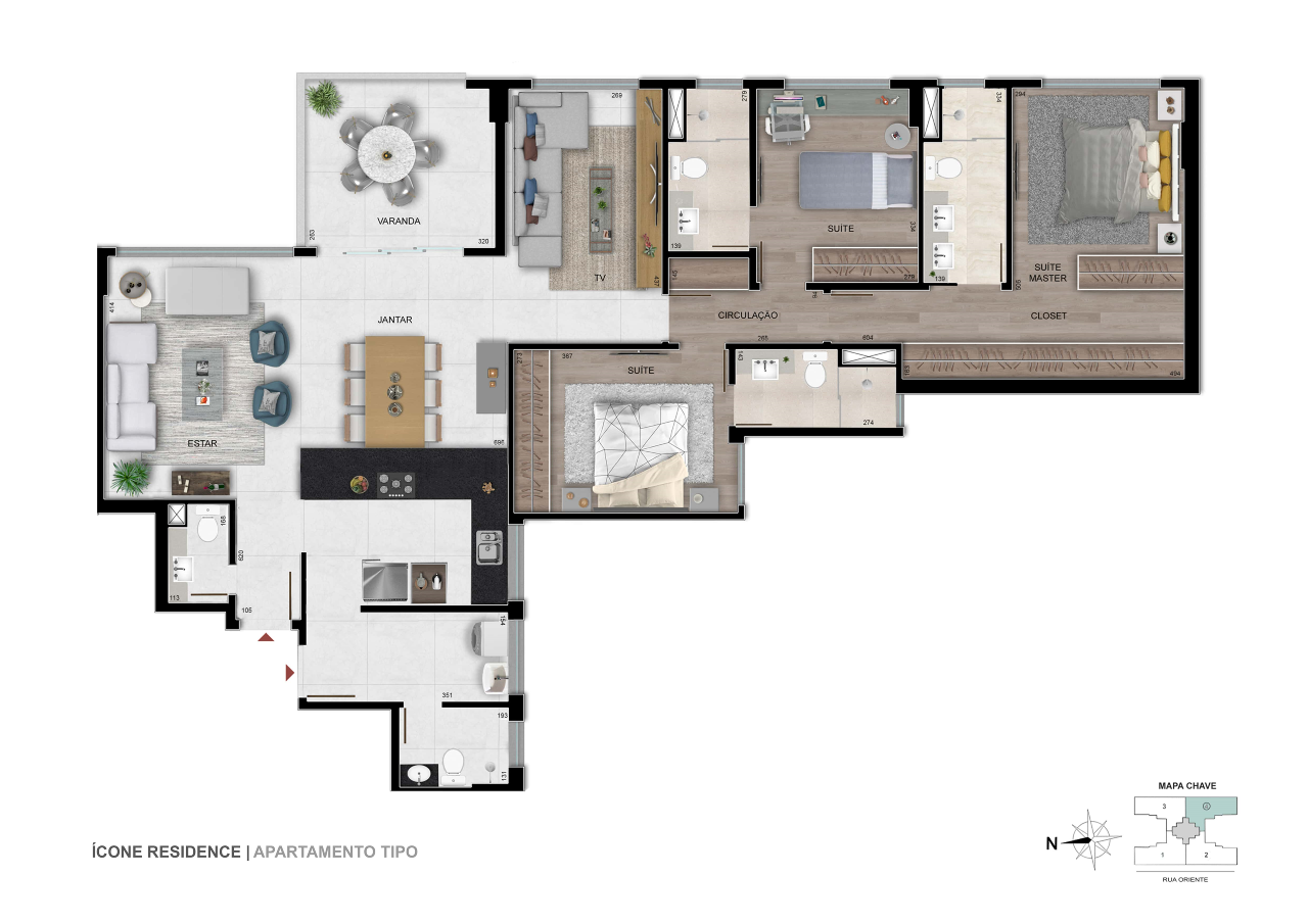 Apartamento, 3 quartos, 137 m² - Foto 18