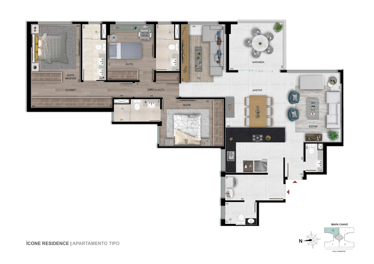 Apartamento, 3 quartos, 137 m² - Foto 19