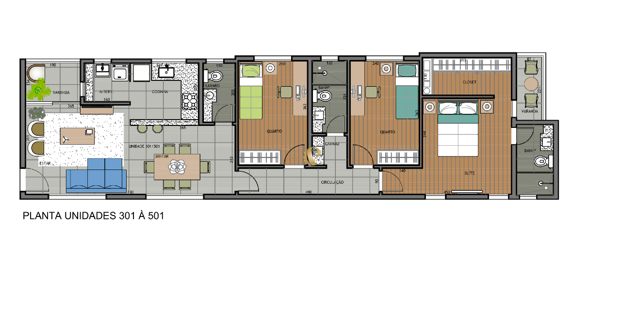 Apartamento à venda com 3 quartos, 86m² - Foto 7