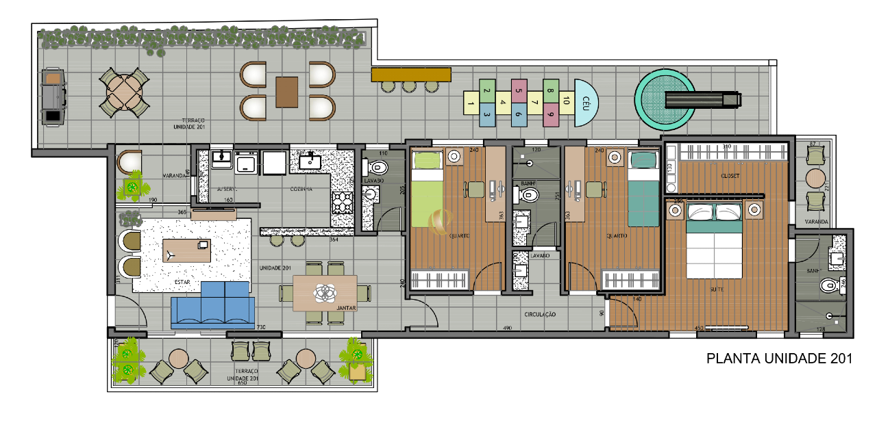 Apartamento à venda com 3 quartos, 165m² - Foto 8