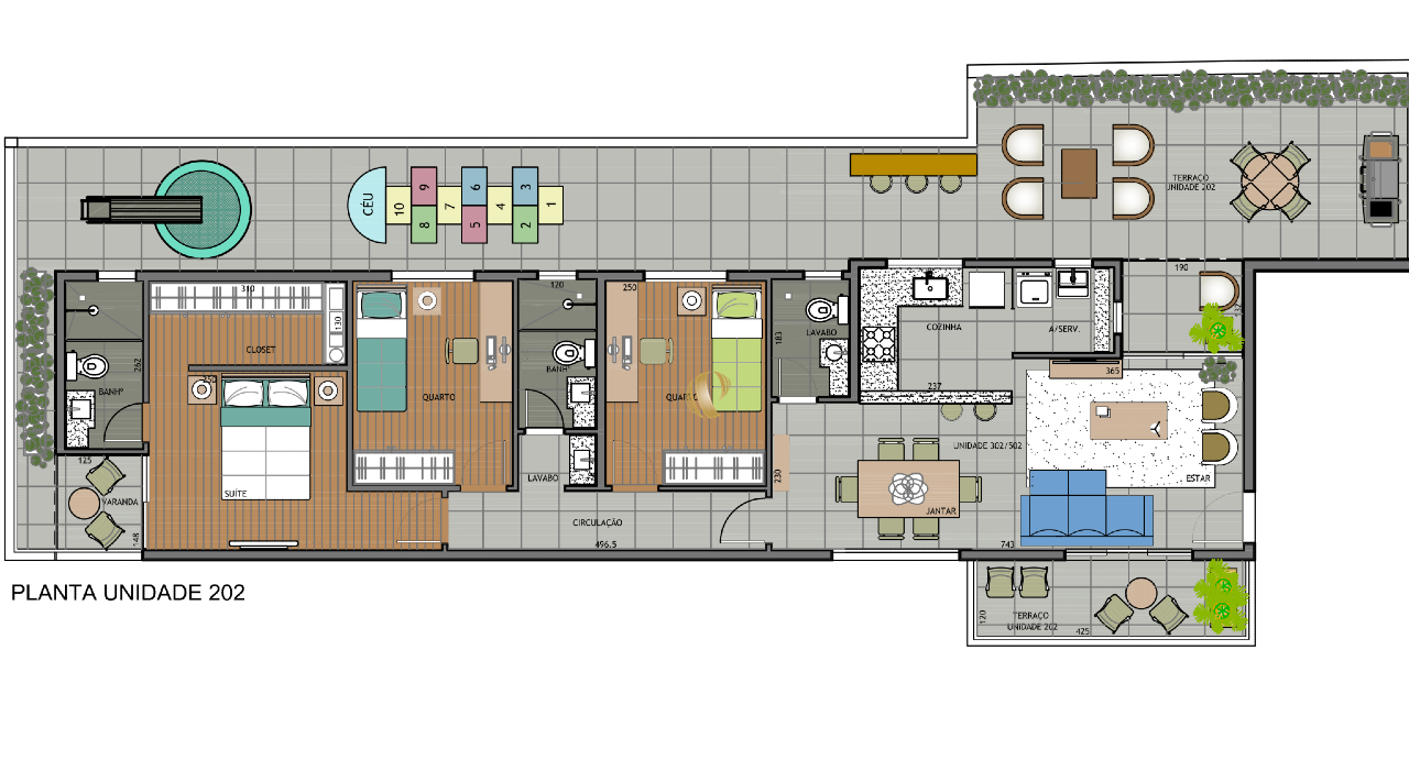 Apartamento à venda com 3 quartos, 140m² - Foto 6