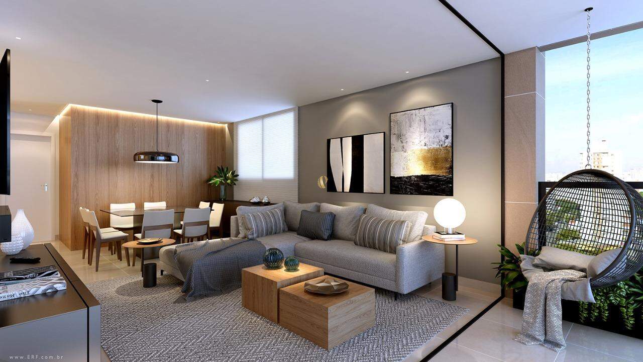 Apartamento à venda com 4 quartos, 127m² - Foto 2