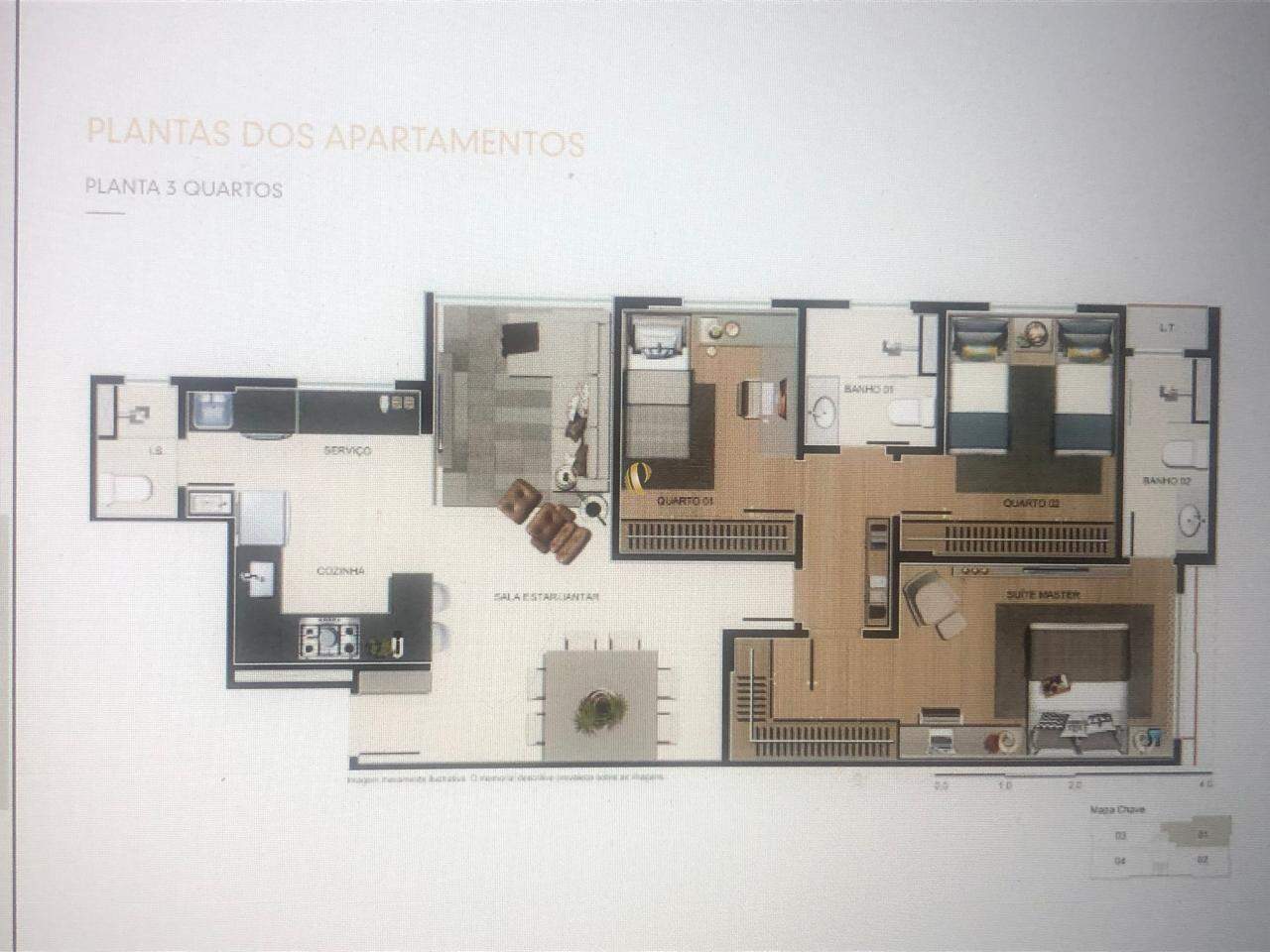 Apartamento à venda com 2 quartos, 84m² - Foto 10