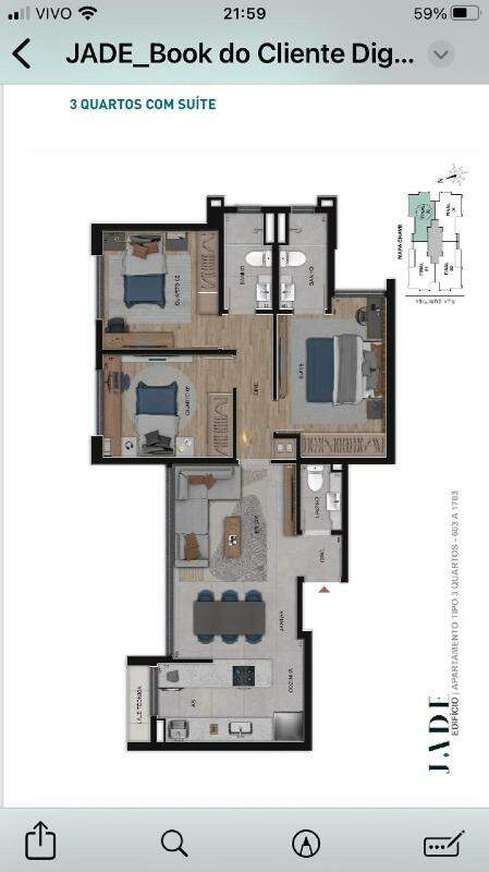 Apartamento à venda com 2 quartos, 63m² - Foto 10