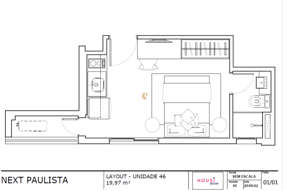 Apartamento à venda com 1 quarto, 20m² - Foto 24