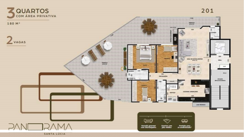 Apartamento, 3 quartos, 140 m² - Foto 6