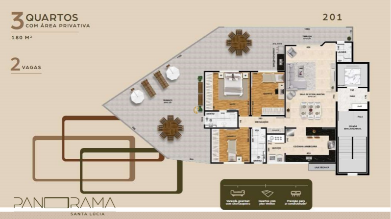 Apartamento à venda com 3 quartos, 100m² - Foto 6