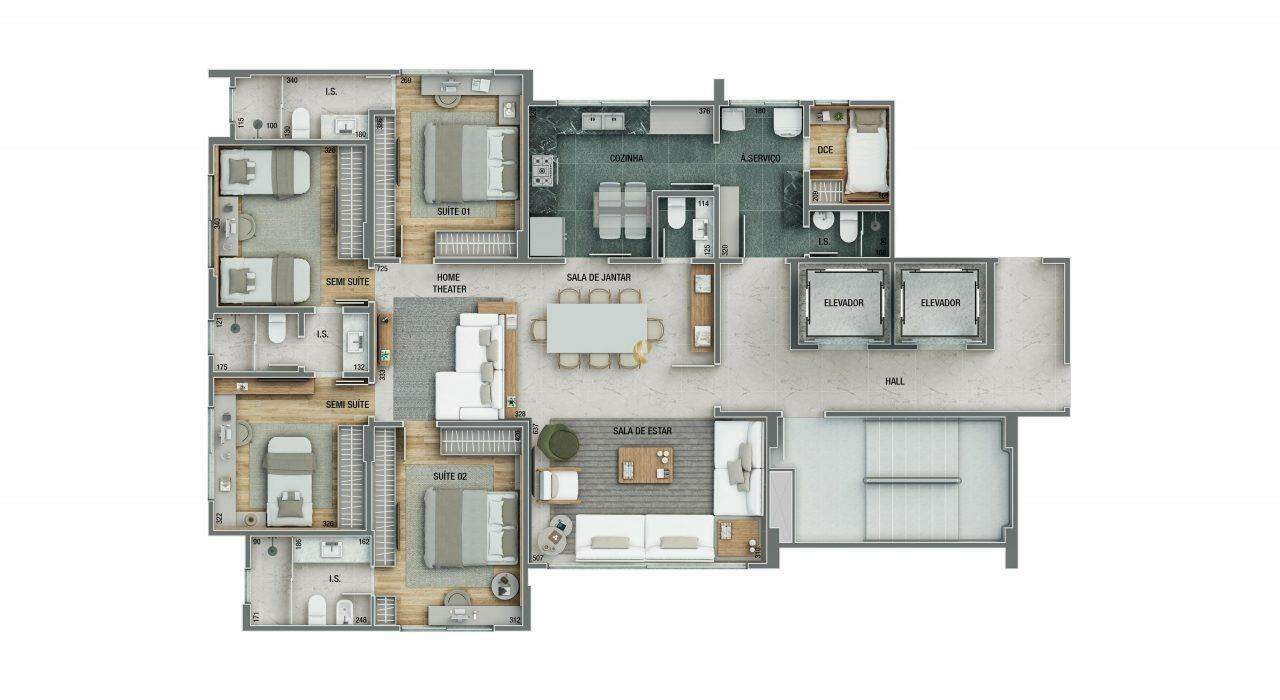 Apartamento, 4 quartos, 139 m² - Foto 15