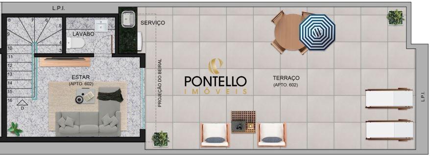 Cobertura, 2 quartos, 79 m² - Foto 19