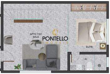 Cobertura à venda com 1 quarto, 87m² - Foto 15