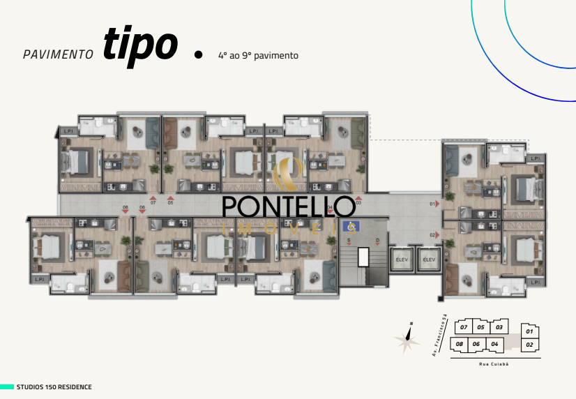 Apartamento, 1 quarto, 36 m² - Foto 11