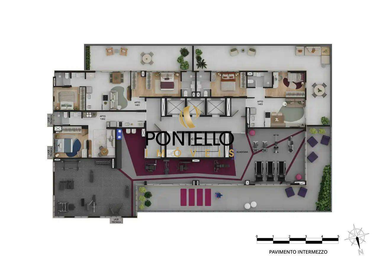 Apartamento, 1 quarto, 50 m² - Foto 12