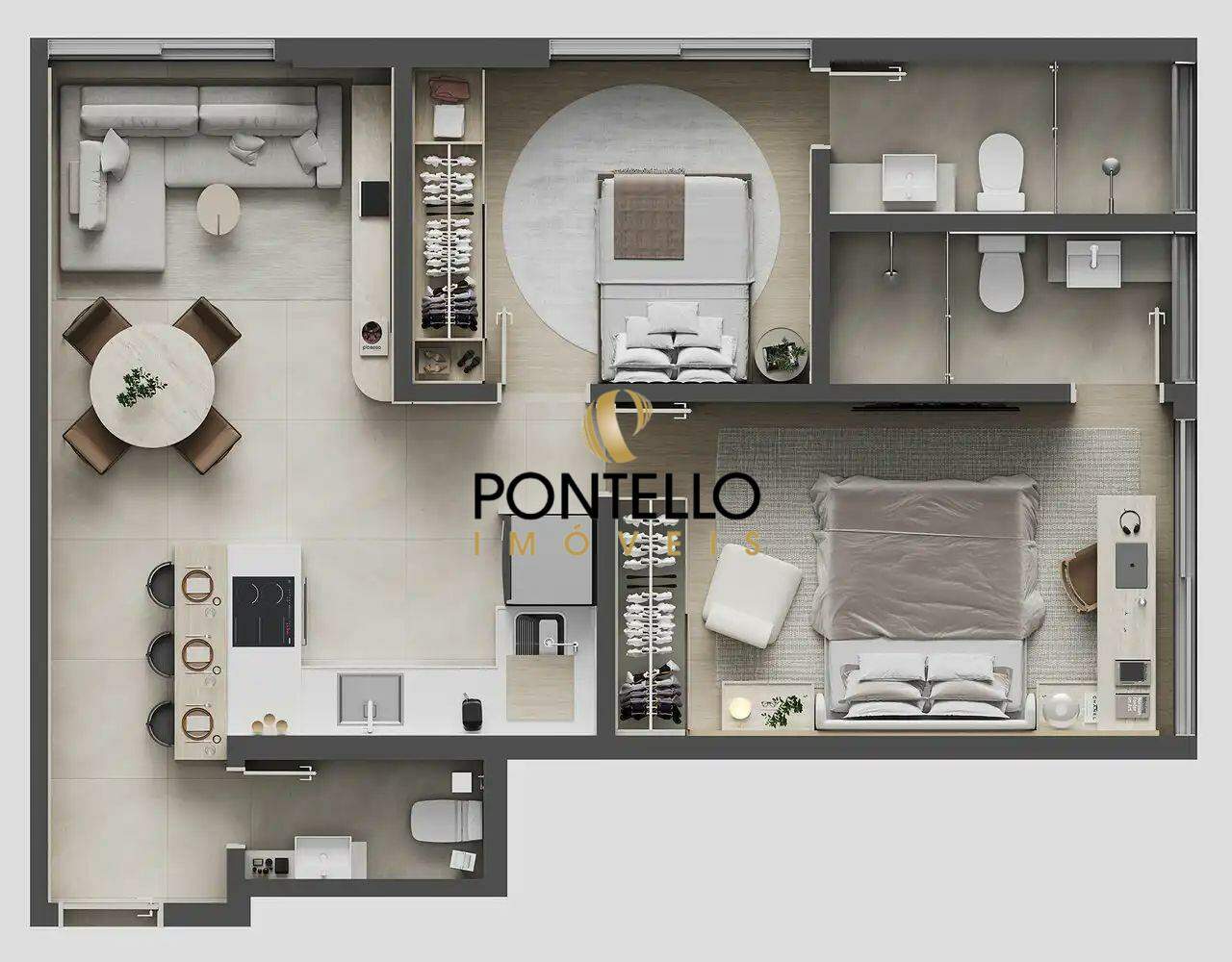 Apartamento, 2 quartos, 63 m² - Foto 18