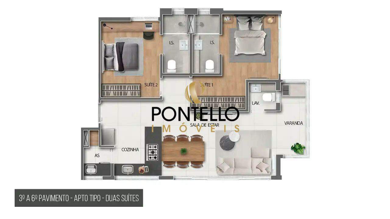 Apartamento 2 quartos à venda em Sion, Belo Horizonte - MG - foto 29