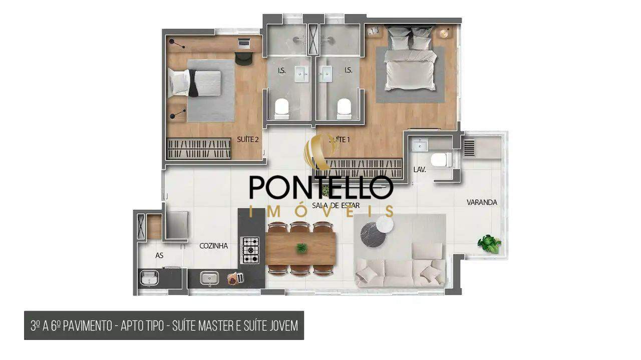 Apartamento 2 quartos à venda em Sion, Belo Horizonte - MG - foto 30