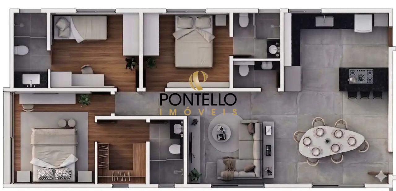 Cobertura, 3 quartos, 159 m² - Foto 9
