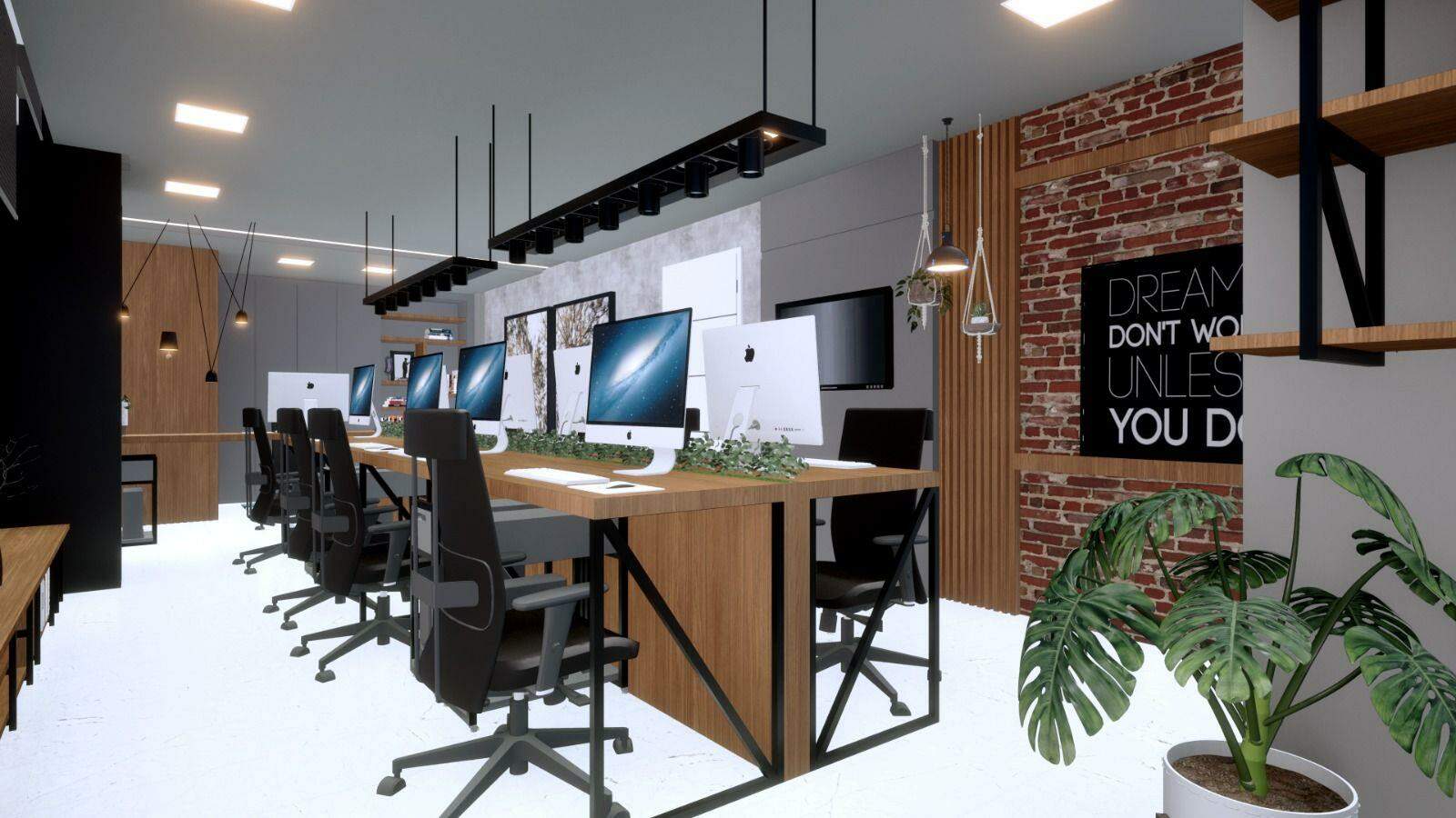 Sala para aluguel no Centro: 