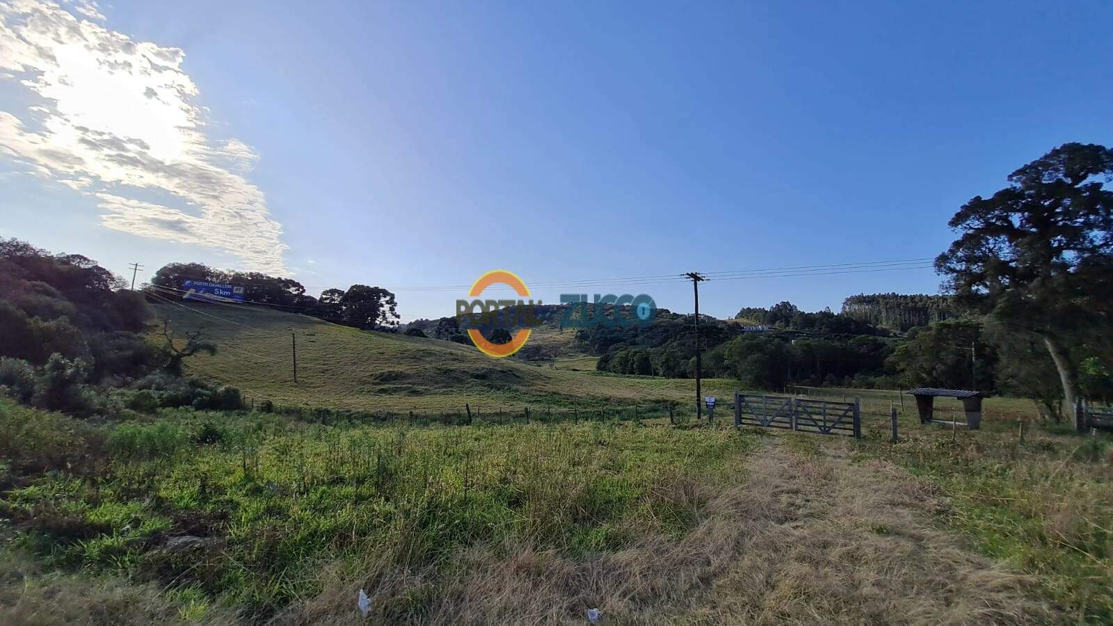 Área de Terras à venda no Interior: 