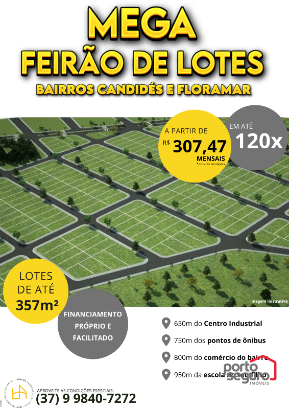 Lote à venda no Floramar: Lote à venda, Floramar - Divinópolis/MG