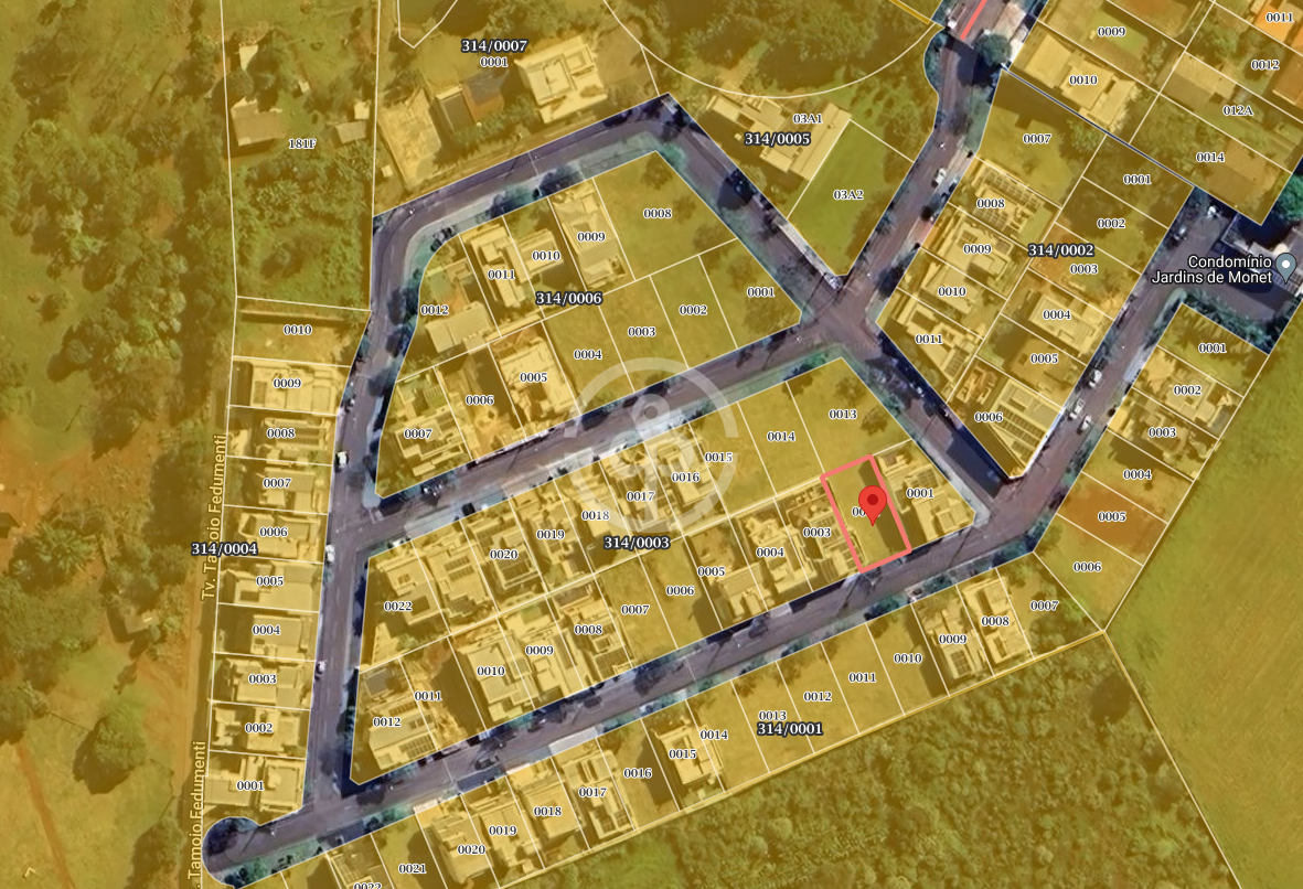 Terreno em condomínio à venda no Alto Alegre: 