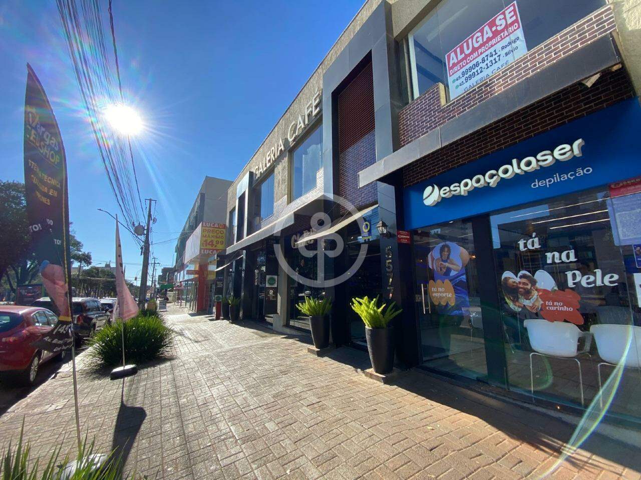 Sala comercial para aluguel no Centro: 