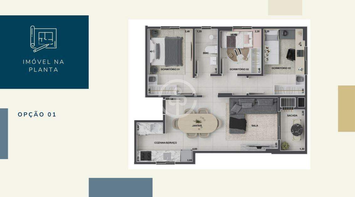 Apartamento à venda no Cancelli: 