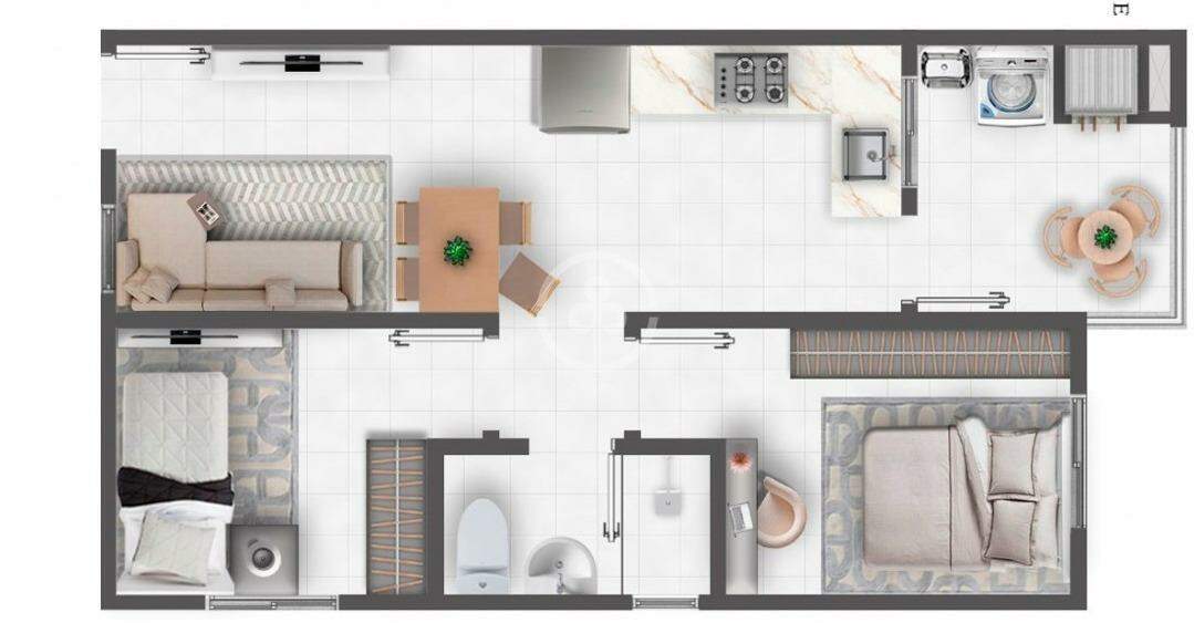 Apartamento à venda no Centro: 