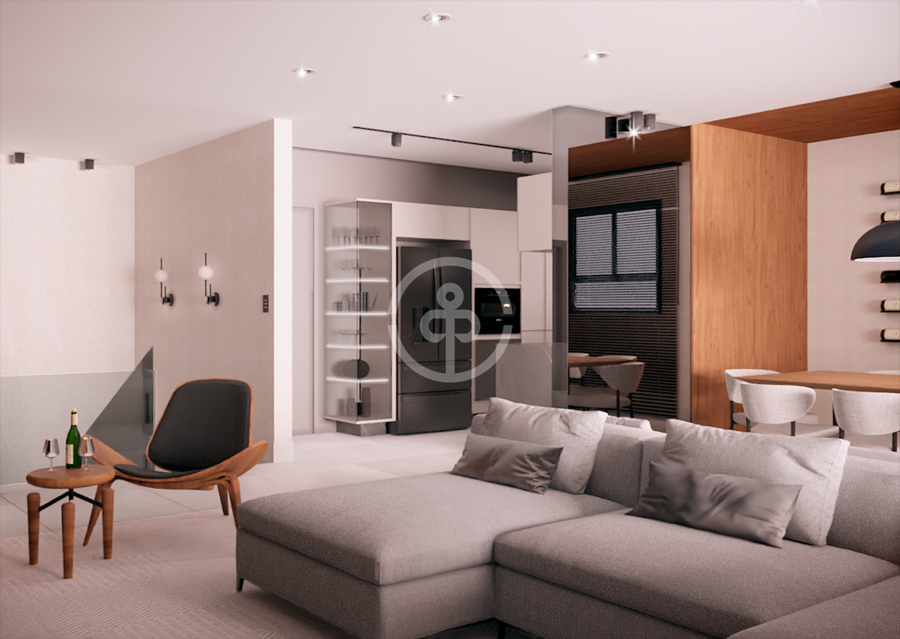 Cobertura duplex à venda no Centro: 