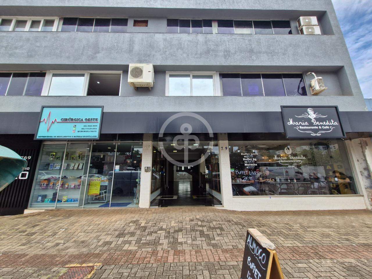 Sala comercial para aluguel no Centro: 