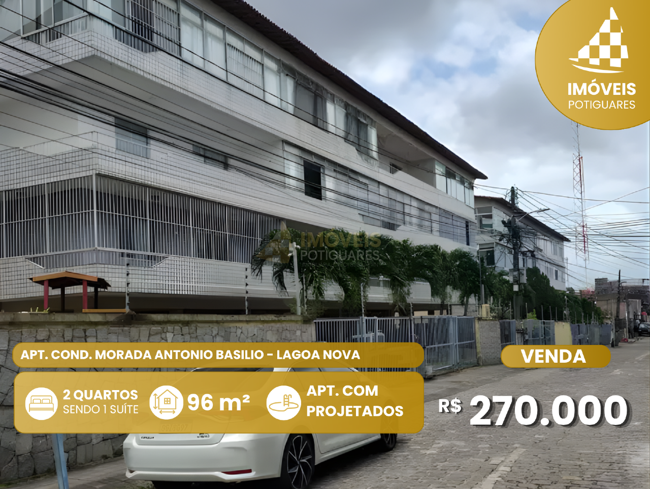 Apartamento à venda no Lagoa Nova: 