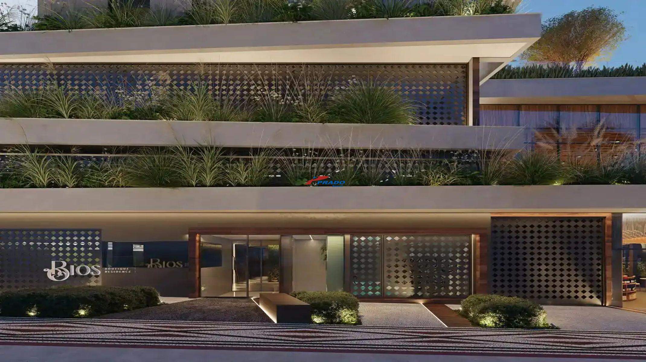 Apartamento à venda no Funcionários: Perspectiva da fachada