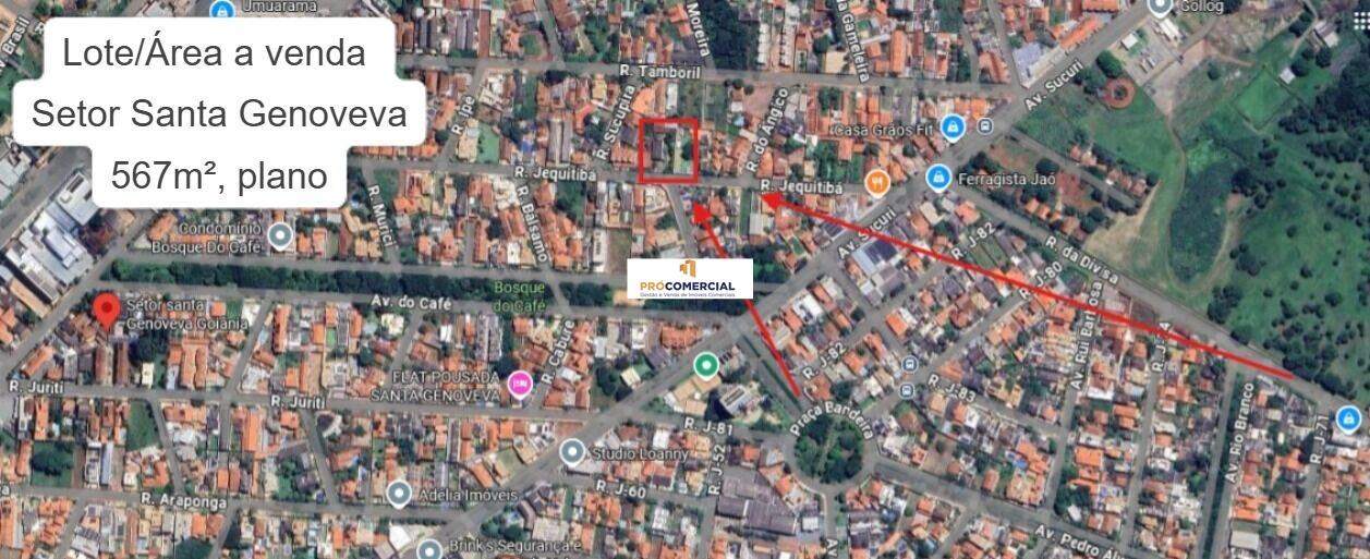 Lote à venda no Santa Genoveva: 