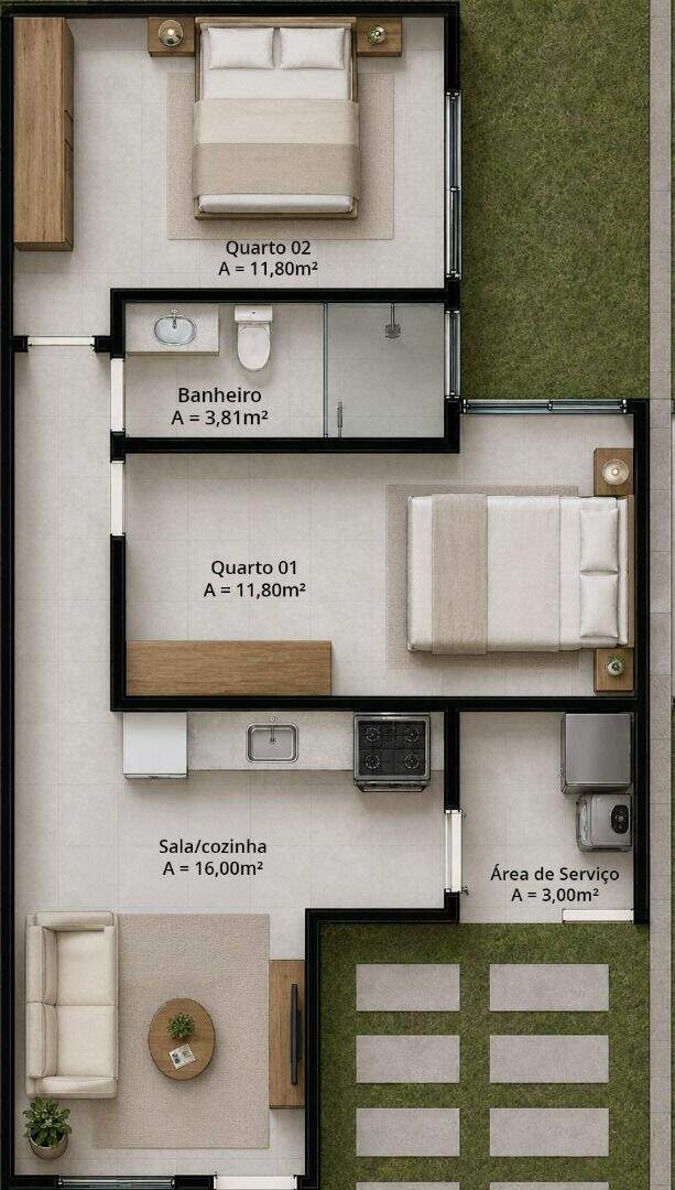 Casa à venda no Canivete: 