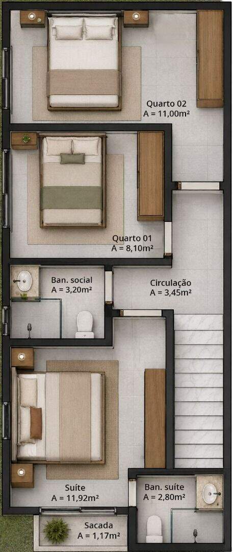 Casa à venda no Canivete: 