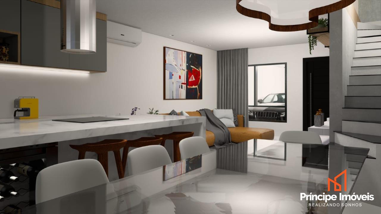 Geminado à venda em Joinville, Saguaçu, 3 quartos: 