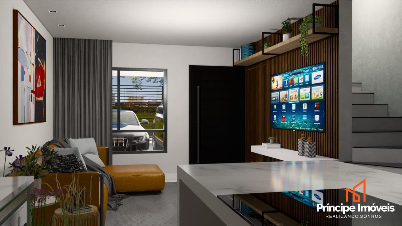 Geminado à venda em Joinville, Saguaçu, 3 quartos: 