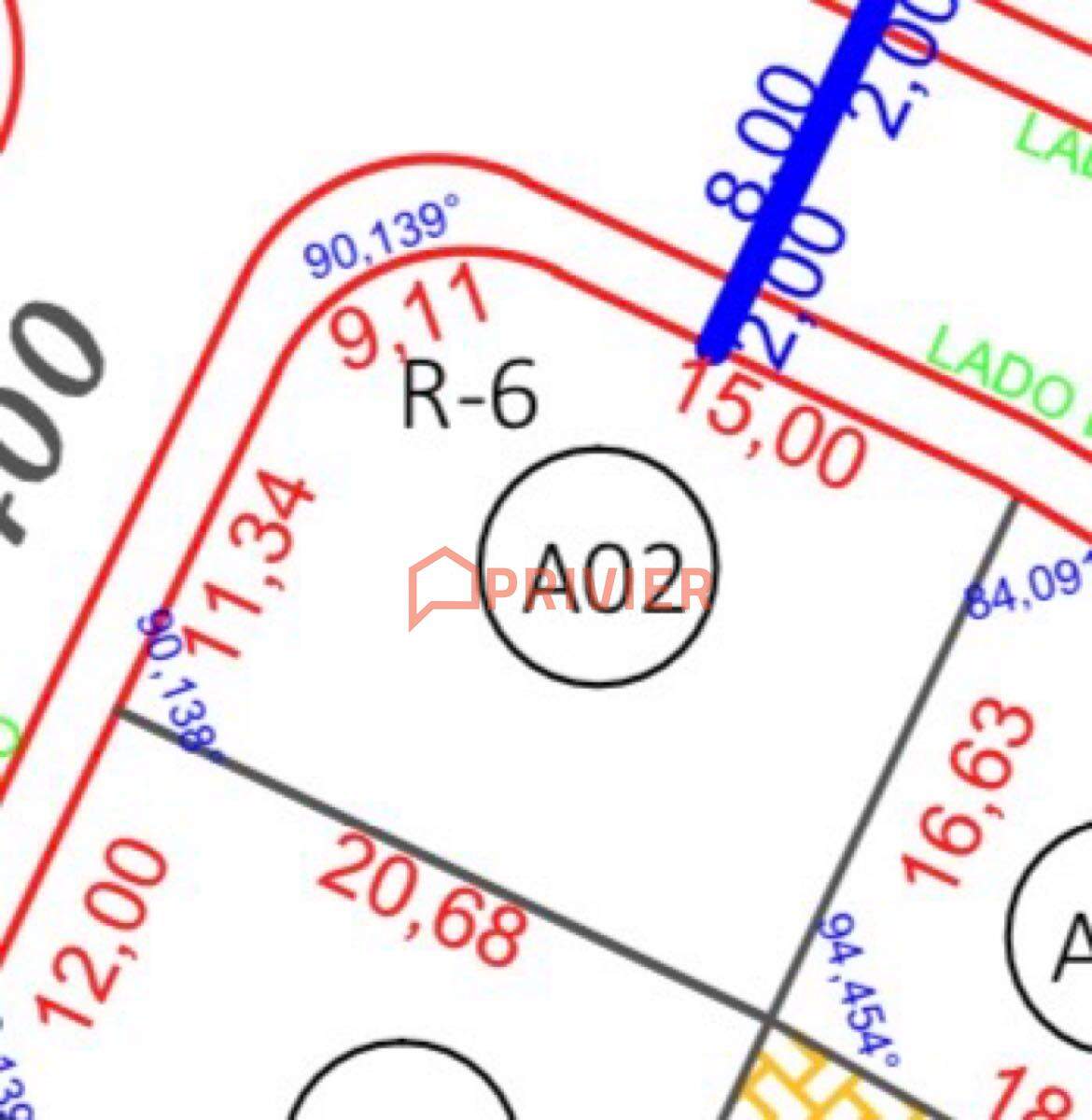 Lote/Terreno de 336m² no bairro Bateas, em Brusque | Eu Corretor