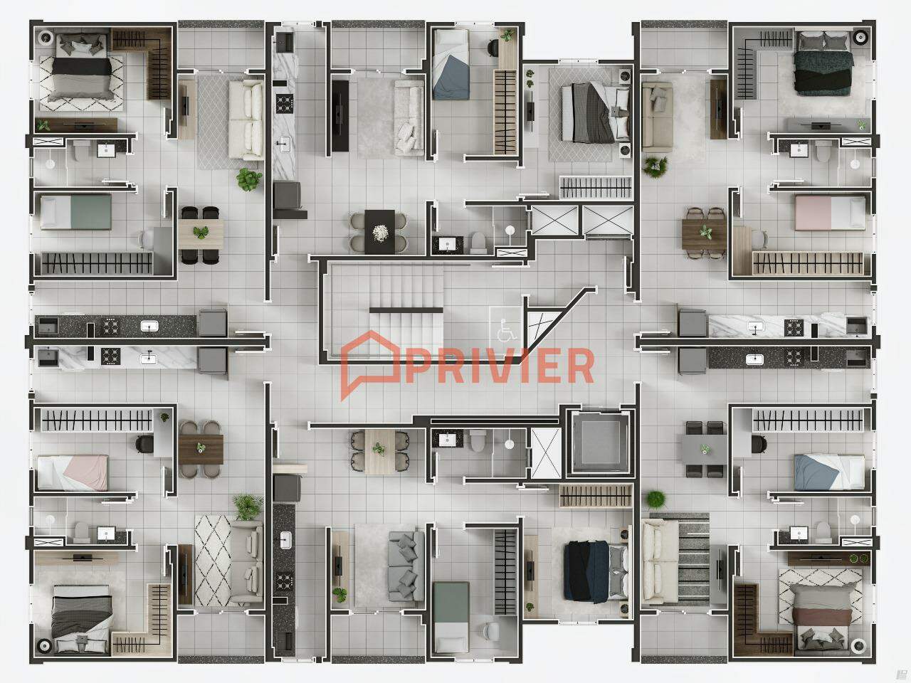 Apartamento de 2 quartos, 55m² no bairro Rio Branco, em Brusque | Eu Corretor