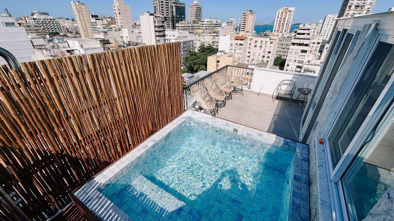 Cobertura à venda em Rua Barão da Torre, Ipanema — 3 quartos