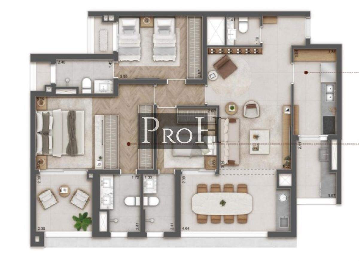 Apartamento, 3 quartos, 115 m² - Foto 16