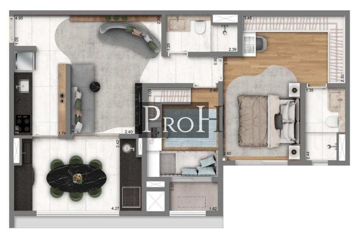 Apartamento à venda com 2 quartos, 69m² - Foto 14