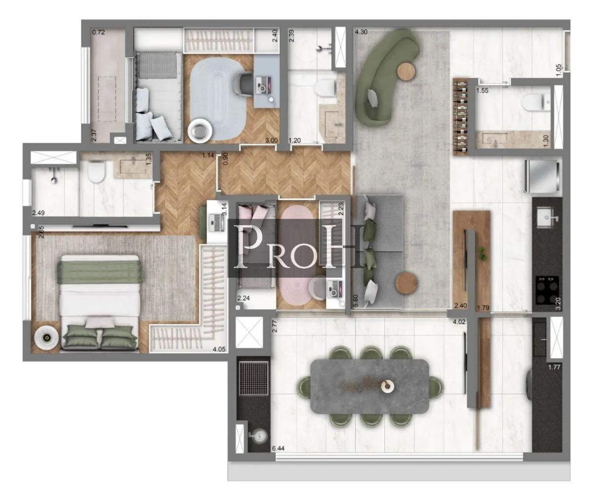 Apartamento à venda com 3 quartos, 87m² - Foto 18